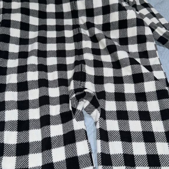 The Childrens Place Kids Buffalo Plaid Hooded Onesie Pajama XXL - Picture 6 of 8